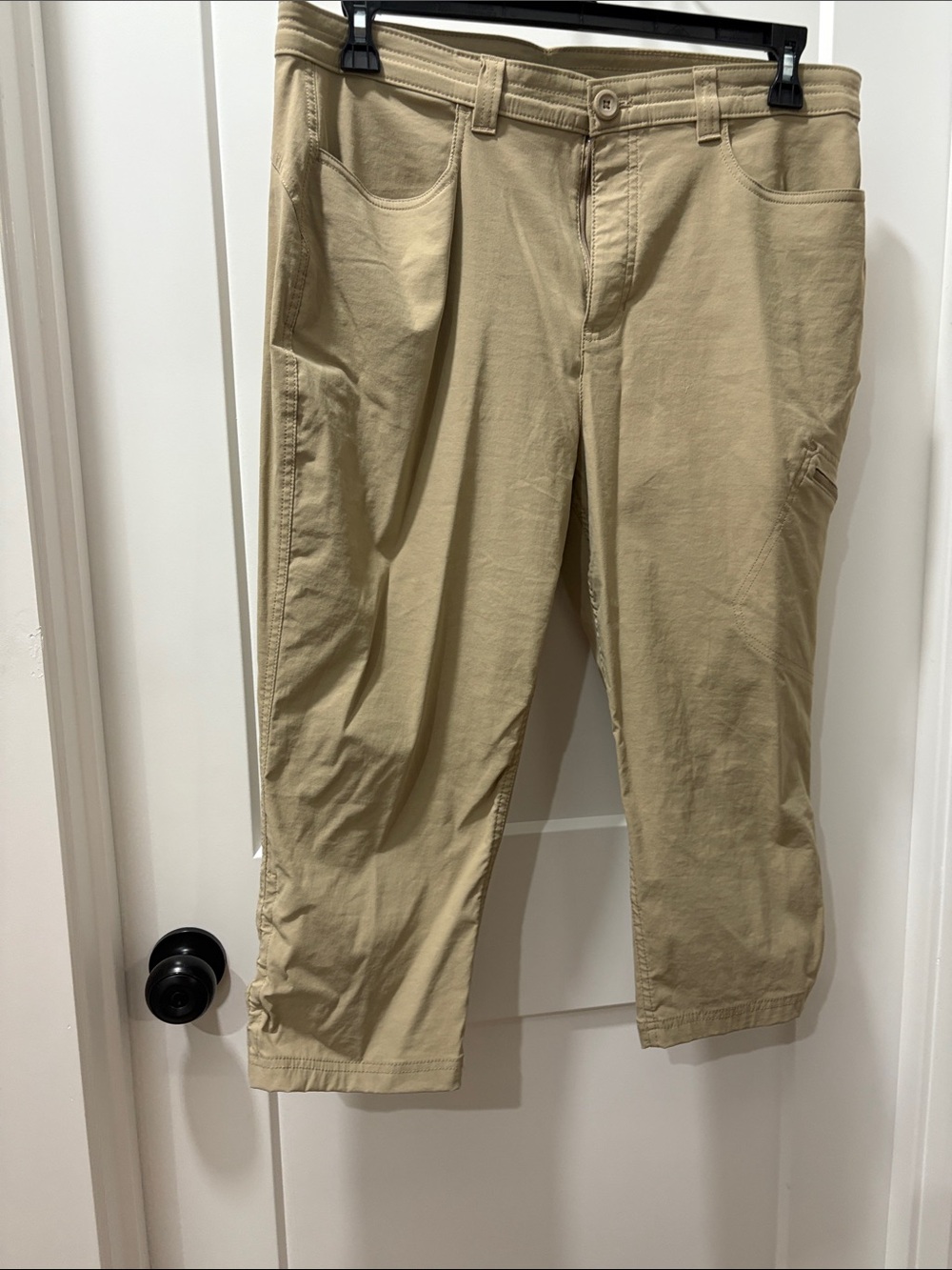Women’s Khaki Stretch Utility Pants - Beige